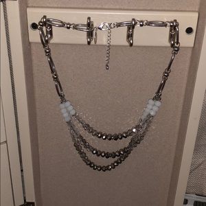 Beaded statement necklace